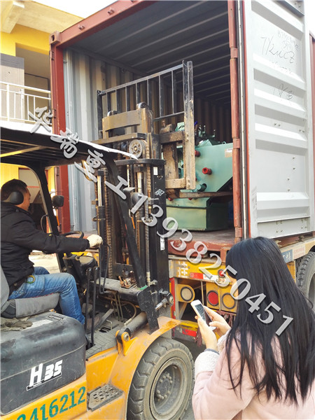 螺旋葉片冷軋機裝車2